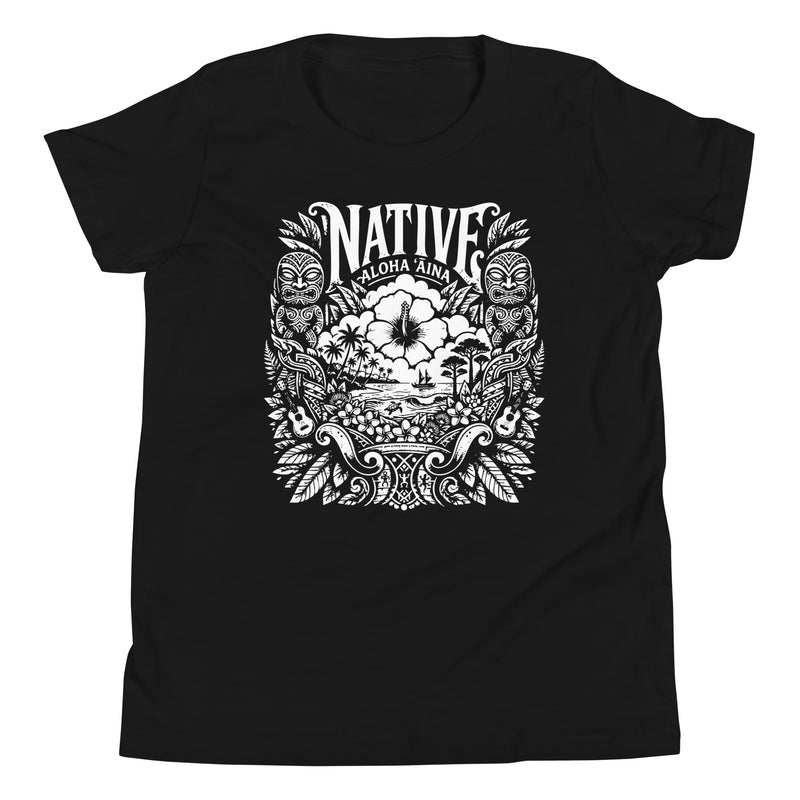 Youth Aloha ʻĀina T-Shirt | Kids Hawaiian Heritage Tee